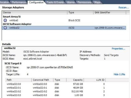 Hogyan adjunk a lemez nyers eszköz feltérképezése (RDM) VM ESXi 5