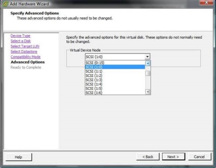 Cum se adaugă un disc de cartografiere brut (rdm) în vm esxi 5