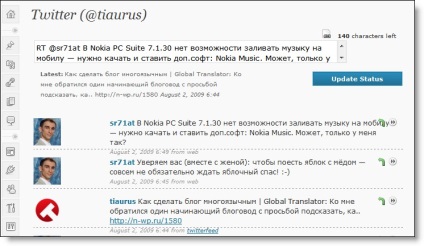 Cum să chat pe Twitter fără a părăsi blogul, tweetable