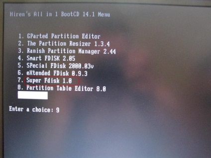 Cum se formatează un hard disk pe un netbook utilizând superfdisk, pagina, 3