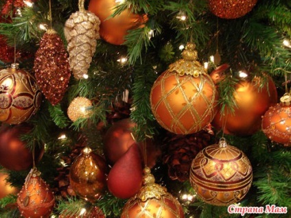 Cum de a decora un pom de Crăciun - mame țară