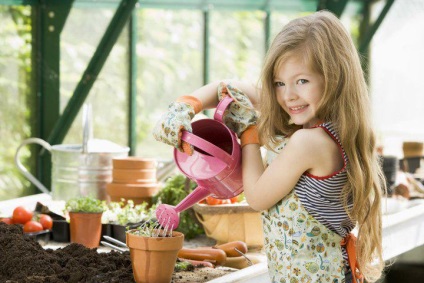 Hogyan vonzza a gyermekek kertészeti