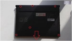 Hogyan szétszedni laptop Acer Aspire 3830 és változtatni a hővezető paszta