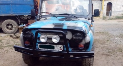 Cum de a face o bara de protecție de la o țeavă pe un uaz cu mâinile tale