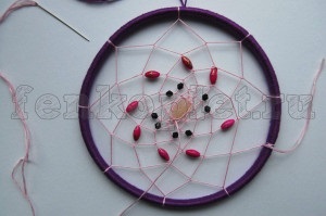 Hogyan készítsünk egy Dreamcatcher a kezüket