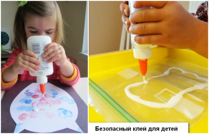 Cum de a face complet sigure (și chiar comestibile!) Lipici pentru creativitatea copiilor de 4 ingrediente