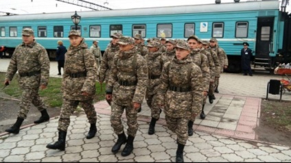 Cum este servită astăzi în armata RK, știrea din Asia Centrală