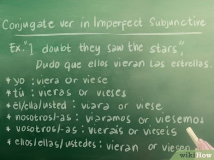 Cum să conjugați verbul spaniol ver