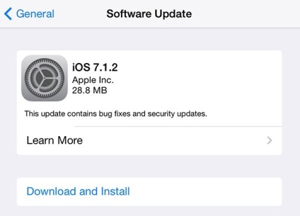 Cum să dezinstalați actualizarea iOS 7