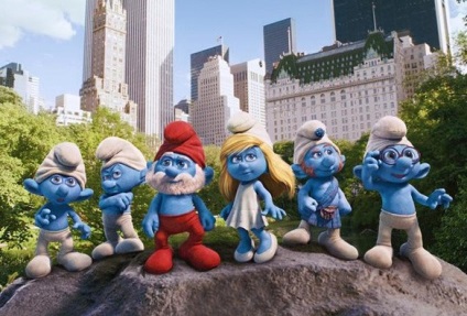 Cum de a organiza o zi de naștere în stilul de smurfs