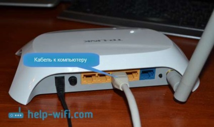 Hogyan megy a beállításokat a router d-link megy a címet