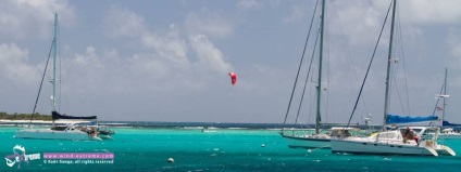 Caraibe - safari kite pe un iaht