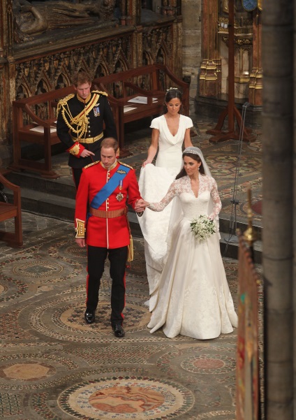 Kate Middleton a abandonat rolul domnișoarelor de onoare la nunta sorei ei