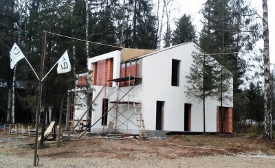 Cottage Village Radost lakókocsi neodacha XXI század - nyaraló falu a külvárosokban