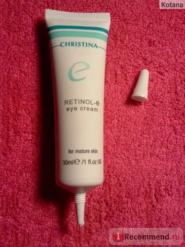 Cremă pentru pielea din jurul ochilor de Christina cu retinol retinol creme de ochi vitamine a, e & amp; c - 