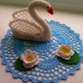 Swan »o clasă de master pe crocheting