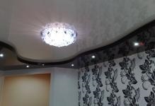 Csillárok mennyezetre Photo LED fényszóró a hálószobában, amelyek alkalmasak