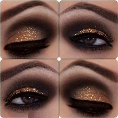 Fard de ochi cu pietre foto, make-up pentru ochi