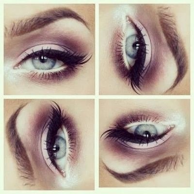 Fard de ochi cu pietre foto, make-up pentru ochi