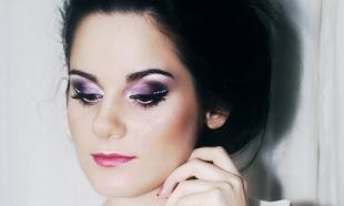 Fard de ochi cu pietre foto, make-up pentru ochi