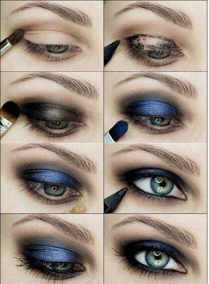 Fard de ochi cu pietre foto, make-up pentru ochi