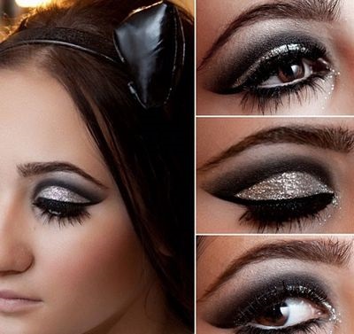 Fard de ochi cu pietre foto, make-up pentru ochi