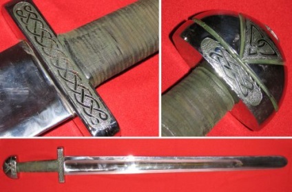 Săbii de vikingi carolingi, tipuri, dimensiuni, greutate