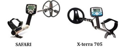 Minelab сафари или X-Terra 705, което е по-добре от две метални детектори