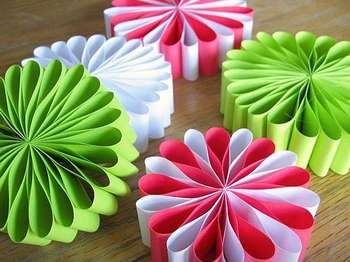 Moduláris origami Karácsonyi játékok