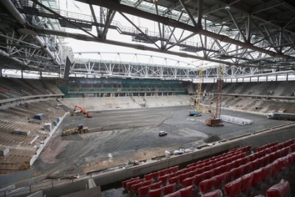 Moszkva, hírek, sport park és a sétány, mint átalakult Tushino repülőtéren