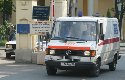 Moszkva, hírek, tűz történt területén Botkin Kórház Moszkvában