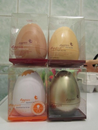 Un set de 4 ouă din recenziile tony moly