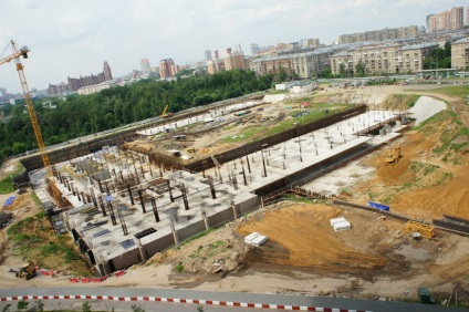 Az új stadion PFC „CSKA”, a világ képekben