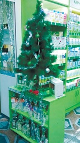 Karácsonyi ünnep közeledik a gyógyszertár, orvosi marketing ügynökség