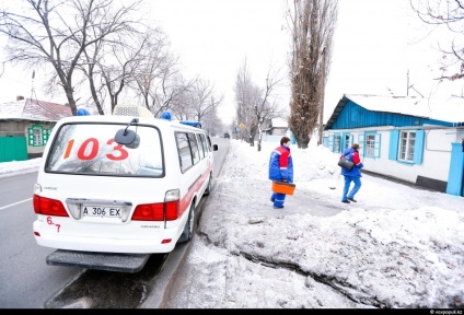 Într-o zi în ambulanță