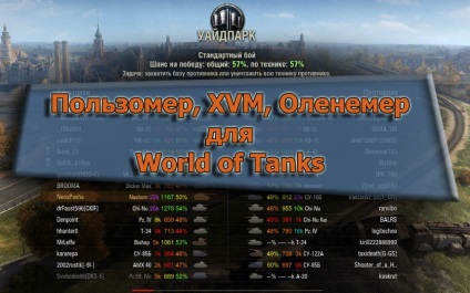 Olenemer pentru lumea tancurilor (wot)