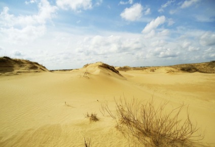 Oleshkovskie nisip, cum să ajungi în deșertul din Ucraina