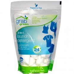 Eredeti detergens grabgreen, 3-in-1 mosószer, illatmentes, 24 terhelés