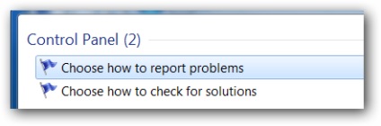 Dezactivarea raportului de eroare în Windows 7, XP, Vista