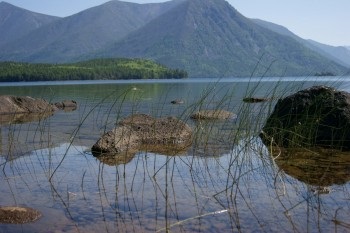 Lake Frolikha, Irkutszk régió és a Köztársaság Burjátia (Bajkál)