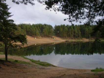 Lacul Ozerko, un câmp singur