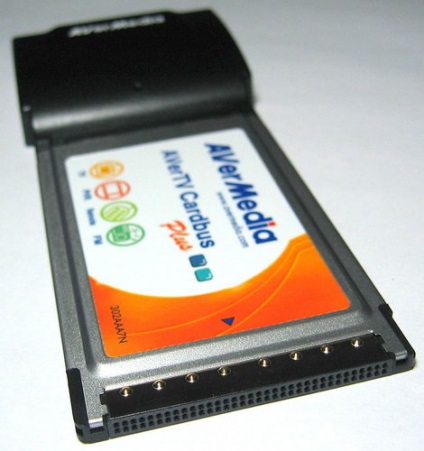 Pcmcia tuner TV avertv cardbus plus