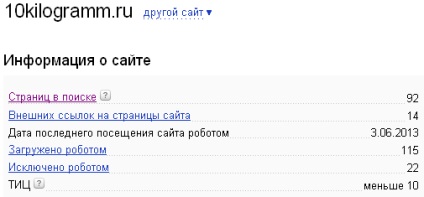 De ce Yandex nu indexează site-ul