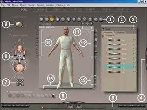Poser - szoftverek létrehozására 3D grafika és animáció