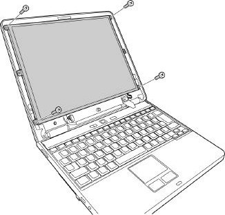 Ansamblu pas cu pas al laptopului toshiba portege a100