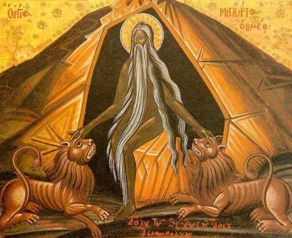 St. Macarius Nagy, Egyiptom