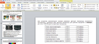 Exemplu de creare a unei prezentări în Powerpoint 2010