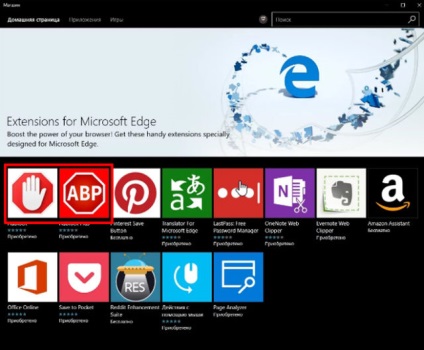 Expansion adblockot microsoft szélén Internet reklám nélkül