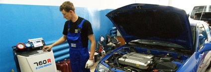 Az autó légkondicionálójának javítása Kharkovban