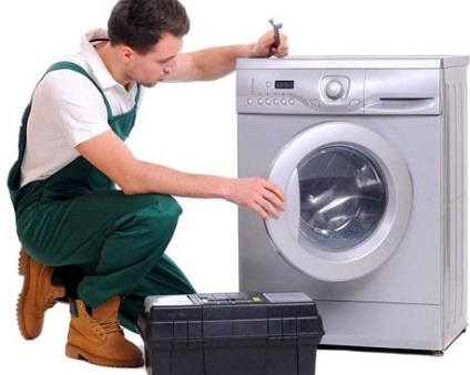 Repararea mașinilor de spălat cu mâinile lor ca o pompă pentru repararea și automatizarea reparării, diagnosticării
